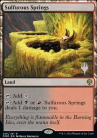 Sources sulfureuses - Planeswalker symbol stamped promos