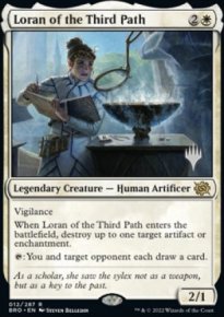 Loran de la Troisime Voie - Planeswalker symbol stamped promos