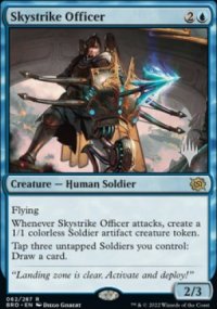 Officier frappeciel - Planeswalker symbol stamped promos