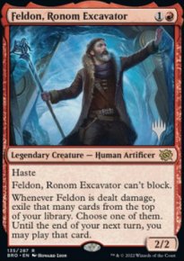 Feldonn, excavateur de Ronom - Planeswalker symbol stamped promos