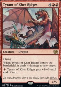 Tyran des Hauts de Kher - Planeswalker symbol stamped promos