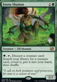 Shamane de la faune - Planeswalker symbol stamped promos