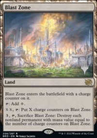 Zone de dflagration - Planeswalker symbol stamped promos