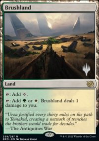 Broussaille - Planeswalker symbol stamped promos