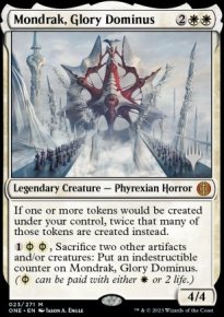 Mondrak, Dominus de la gloire - Planeswalker symbol stamped promos