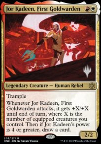 Jor Kadeen, premier gardor - Planeswalker symbol stamped promos