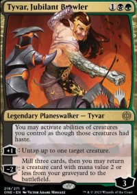 Tyvar, bagarreur allgre - Planeswalker symbol stamped promos