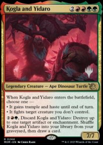 Kogla et Yidaro - Planeswalker symbol stamped promos