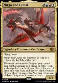 Zurgo et Ojuta - Planeswalker symbol stamped promos