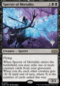 Spectre de la mortalit - Planeswalker symbol stamped promos