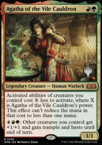 Agatha du vil chaudron - Planeswalker symbol stamped promos