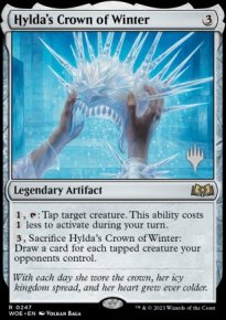 Couronne d'hiver de Hylda - Planeswalker symbol stamped promos