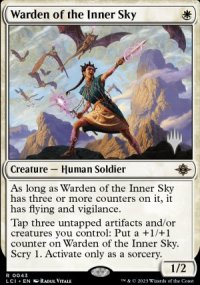 Gardienne du ciel intrieur - Planeswalker symbol stamped promos