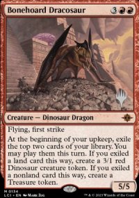 Dracosaure entasseur d'os - Planeswalker symbol stamped promos