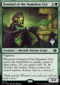 Sentinelle de la cit sans nom - Planeswalker symbol stamped promos