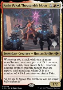 Anim Pakal, la Millime lune - Planeswalker symbol stamped promos