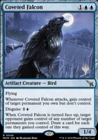 Faucon convoit - Planeswalker symbol stamped promos