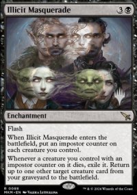 Mascarade illicite - Planeswalker symbol stamped promos