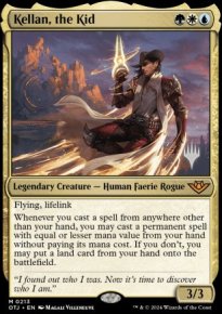 Kellan, la fripouille - Planeswalker symbol stamped promos