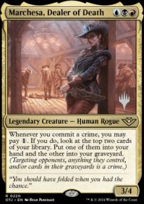 Marchesa, pourvoyeuse de mort - Planeswalker symbol stamped promos