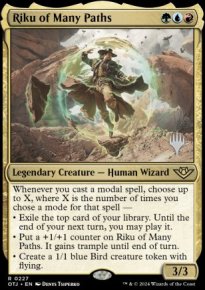 Riku des maints chemins - Planeswalker symbol stamped promos