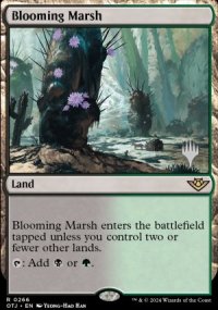 Marcage bourgeonnant - Planeswalker symbol stamped promos