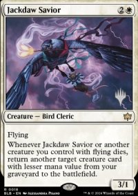 Sauveur choucas - Planeswalker symbol stamped promos