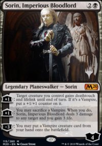 Sorin, seigneur de sang imprieux - Planeswalker symbol stamped promos