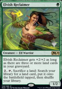 Recouvreur elfe - Planeswalker symbol stamped promos