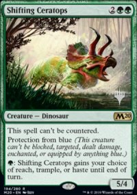 Cratops changeant - Planeswalker symbol stamped promos