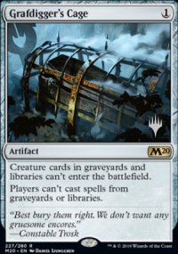 Cage du fossoyeur de graf - Planeswalker symbol stamped promos