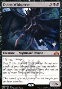 Chuchoteur de mort - Planeswalker symbol stamped promos