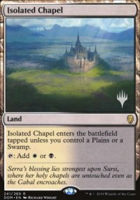 Chapelle isole - Planeswalker symbol stamped promos