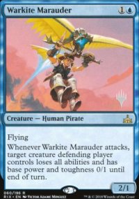 Maraudeuse  voile volante de guerre - Planeswalker symbol stamped promos