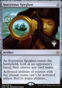 Longue-vue ensorceleuse - Planeswalker symbol stamped promos