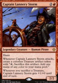 Capitaine Lanneray Tempeste - Planeswalker symbol stamped promos