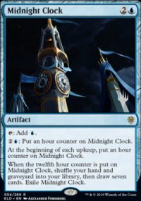 Horloge de minuit - Planeswalker symbol stamped promos