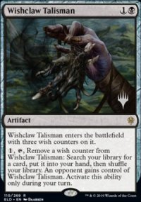 Talisman griffe de souhait - Planeswalker symbol stamped promos