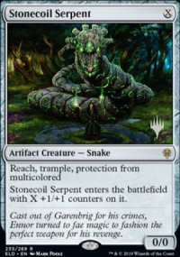 Grand serpent annoroc - Planeswalker symbol stamped promos