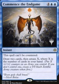 Dbut du dnouement - Planeswalker symbol stamped promos