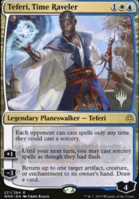 Tfeiri, effileur de temps - Planeswalker symbol stamped promos