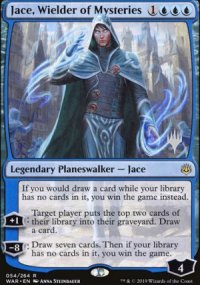 Jace, porteur de mystres - Planeswalker symbol stamped promos