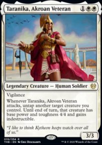 Taranika, vtrane akroenne - Planeswalker symbol stamped promos