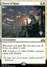 Aube de l'espoir - Planeswalker symbol stamped promos