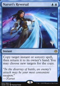 Inversion de Narset - Planeswalker symbol stamped promos