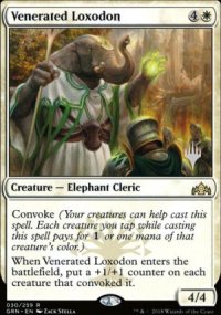 Loxodon vnr - Planeswalker symbol stamped promos