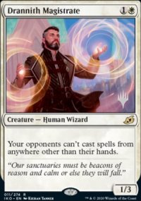 Magistrat de Drannith - Planeswalker symbol stamped promos