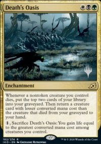 Oasis de la mort - Planeswalker symbol stamped promos