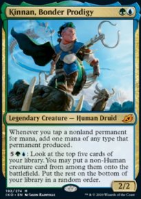 Kinnan, prodige brideur - Planeswalker symbol stamped promos