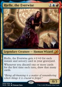 Rielle, l'ternisciente - Planeswalker symbol stamped promos